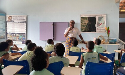 Projeto Mares inicia diálogos com escolas públicas da Ilha de Itaparica e Salvador